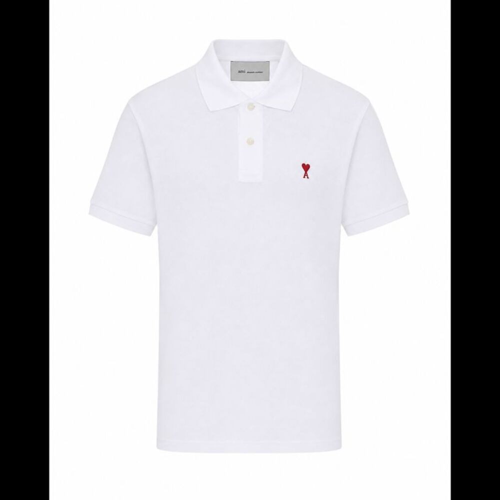 Ami   Alexandre Mattiussi Women Ami De Coeur Logo Polo